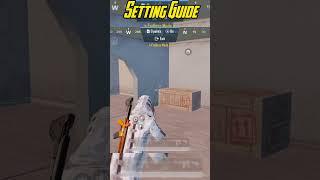 PUBG MOBILE Setting Guide Foot  Print | #gaming #pubgm #pubgmobile #game #pubg #viral #mortal
