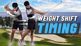 Weight Shift Timing in the Golf Swing