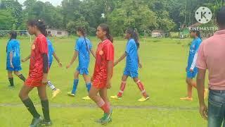 women's Football  match @org.Kumargram block(Rydak Tea Garden v/s Sañkosh) (01:00) won Rydak