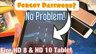 Amazon Fire HD 8/10 Tablet: FORGOT PASSWORD? HOW TO FACTORY RESET BACK TO ORIGINAL DEFAULT SETTINGS