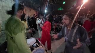 EXCLUSIVE PERFORMANCE FROM KING OF DHOL PAPPU SAIEN SON QALNDAR BAKSH  (USE HEADPHONES 