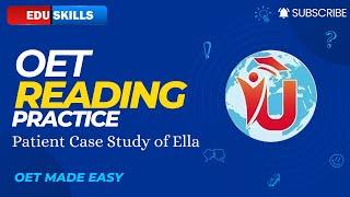 Edu Skills OET: Master the OET Reading| Key Strategies and Insights | OET made easy