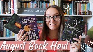 August Book Haul!