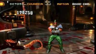 Killer Instinct arcade Gameplay with Chief Thunder