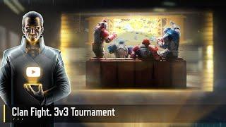 Clan Fight. 3v3 Tournament. ART OF WAR 3 RTS 28.02