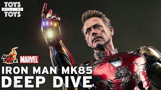 Hot Toys Iron Man MK85 Battle Damaged Avengers Endgame Figure Unboxing Deep Dive | Toys Will Be Toys