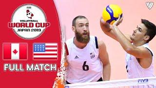 Canada  USA - Full Match | Men’s Volleyball World Cup 2019