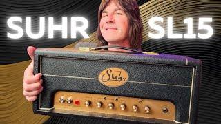 SUHR SL15 TUBE AMP - MASSIVE PLEXI TONES in a COMPACT HEAD!