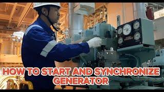 HOW TO START AND SYNCHRONIZE GENERATOR ONBOARD THE SHIP- Toping's World