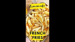 #shorts Homemade French Fries from scratch