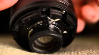 Modified NIkon 50 1 8 lens for freelensing