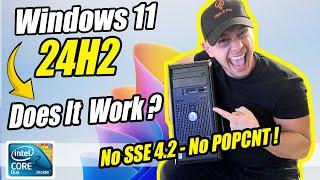 How to Run Windows 11 on Older PCs Without SSE 4.2 & POPCNT Support!