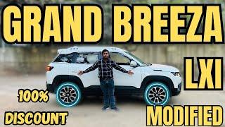 फिर से Breeza बन गयी Grand Breeza Breeza Lxi to Zxi Modified with Price  Breeza Lxi Modification 