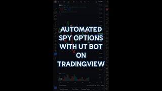 TradingView Automated Trading - Trading Options with UT Bot Alerts Indicator 