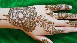 Easy Palm Mehndi Designs ll  Simple Henna Mehndi Design #mehandi