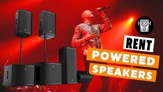 Rent Powered Speakers | Best Powered Speaker Rentals in NYC NJ CT PA MD MA DC