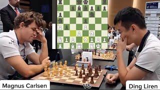 Magnus Carlsen Vs Ding Liren | FIDE World Rapid Team Championship • 2024