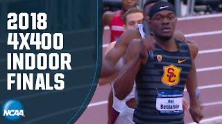 Men's 4x400 - USC sets indoor world record at NCAA