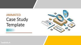 Case Study Animation For An Effective Case Study Presentation | Animated Slide