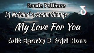 DJ VIRAL NOTHING'S GONNA CHANGE MY LOVE FOR YOUAdit Sparky X Fajri Nono Nwrmxx FULLBASS