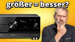 Warum große AV-Receiver bei kleinen Systemen sinnvoll sind!