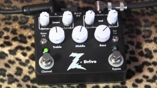 Dr Z Z-Drive demo with Fender Pro Junior Amp & Telecaster