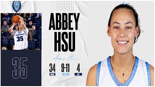 Abbey Hsu: Career-High 34 points, 9-11 on 3's at UMass | 12.10.22