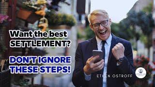 Important Steps of Personal injury Settlement | The injury settlement steps you should not ignore