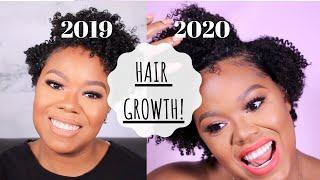 How I Grew My Natural Hair Over The Past 12 Months #NATURALHAIRGROWTH #NATURALHAIRGROWTHJOURNEY