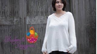 СВИТЕР oversize OVERSOFT вязаный спицами без швов 2