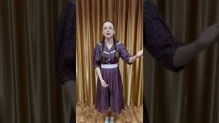 Хайретдинова Рината - "Баллада о матери"  А. Дементьев