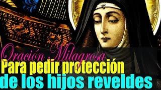 Oración breve y Milagrosa a Santa Mónica para pedir la protección y cambio de Hijos Rebeldes