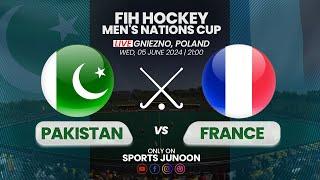 Pakistan vs France | FIH Hockey Men's Nations Cup 2024 | Live Commentary #hockey  #livestream