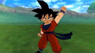 DBZ BT3 En castellano - Goten DBS outift Vs Goku