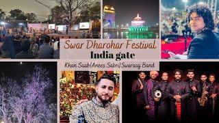 Swar Dharohar Festival 2022, India Gate |VLOG| Divya Kala Mela #swaraagband #khansaab #aneessabri