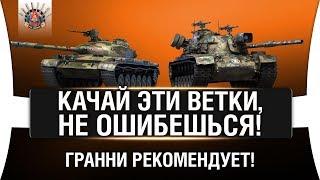 ЛУЧШЕ ВЕТКИ ТАНКОВ ДЛЯ НОВИЧКОВ