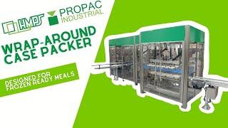 Innovative Wraparound Casepacker System for Frozen Meals | HMPS Automation