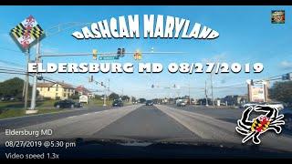 DASHCAM Driving around in Eldersburg MD 08/27/2019