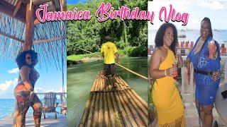 Jamaica Birthday Vlog RIU MONTEGO BAY RESORT  Bamboo RAFT, Ricks cafe