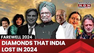 From Manmohan Singh to Ratan Tata, Personalities That India Lost This Year| Yearender 2024