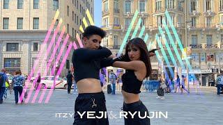 [DANCE COVER IN PUBLIC SPAIN] YEJI x RYUJIN •Studio Choom mix & max• Dance cover by Ikarus Mith