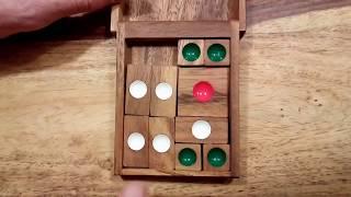 Klotski, Khun Pan Sliding Puzzle Solution with 100 Moves