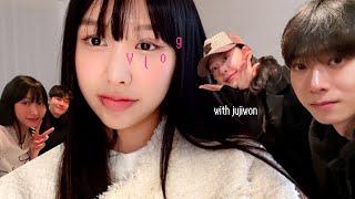 Jujiwon & Minesu vlog  | exposing the REAL Jumi ‍ | Yoo siblings & Juminkyu date️ | esu-aeong