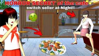 HORROR SECRET of the Cafe switch Seller at Night  horror IN SAKURA SCHOOL SIMULATOR