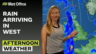 21/06/24 – Feeling warm, rain in the evening – Afternoon Weather Forecast UK – Met Office Weather