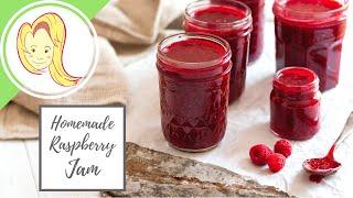 My Favorite EASY Homemade Raspberry Jam