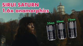 SIRUI's TINY 1.6x Saturn anamorphic set (35, 50 & 75mm) | REVIEW