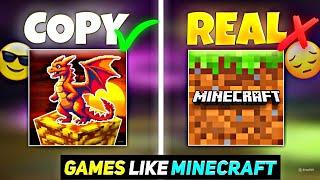 TOP 5 BEST COPY GAMES LIKE MINECRAFT 1.21 JAVA EDITION  | BEST MINECRAFT COPY'S FOR ANDROID 2024