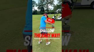 BOMB your DRIVER!  // WIDER, SHALLOWER, FASTER!!   #golftips #golfswing #golfinstruction