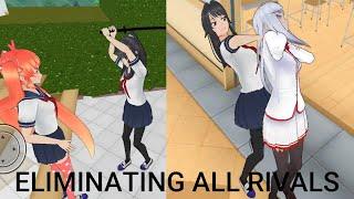 Eliminating ALL Rivals | Yandere Chan Simulator V.1.2 fan game Yandere Simulator Android +DL